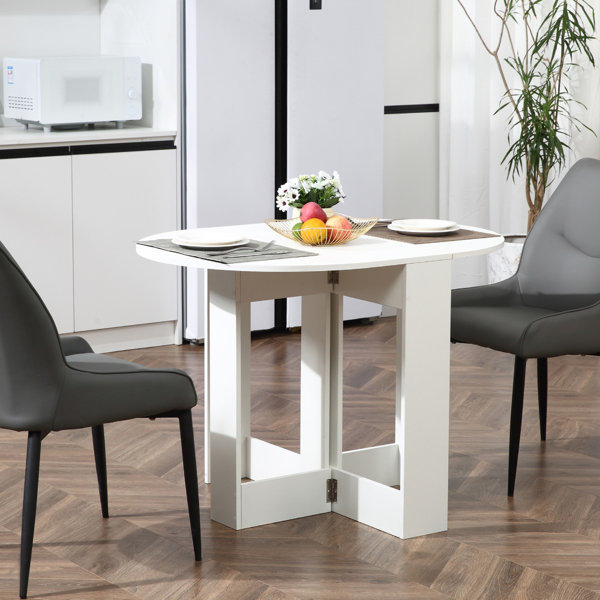 Adler butterfly drop leaf folding dining table and on sale four chairs